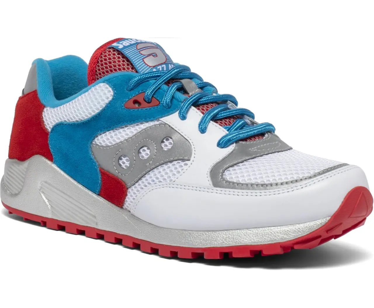 Giày Saucony Kieran Jazz 4000 'White Red Blue' S70531-3 — ảnh 2