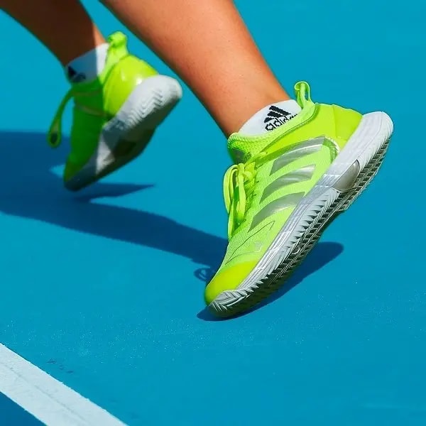 Giày Tennis Adidas Adizero 'Solar Yellow' FX1369 — ảnh 4
