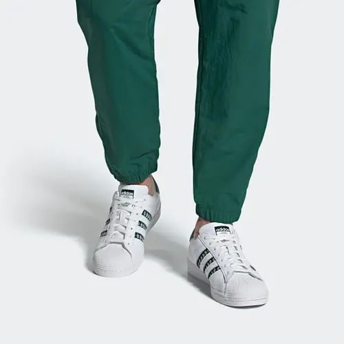 Giày Adidas Superstar 'White Green' FZ1968 — ảnh 2