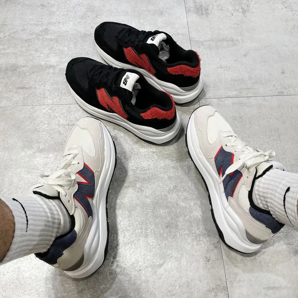Giày New Balance 5740 'White Navy' M5740MA1 — ảnh 2