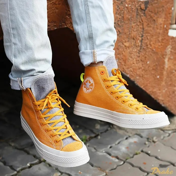Giày Converse Chuck 70 Renew High 'Safron Yellow' 168615C — ảnh 4