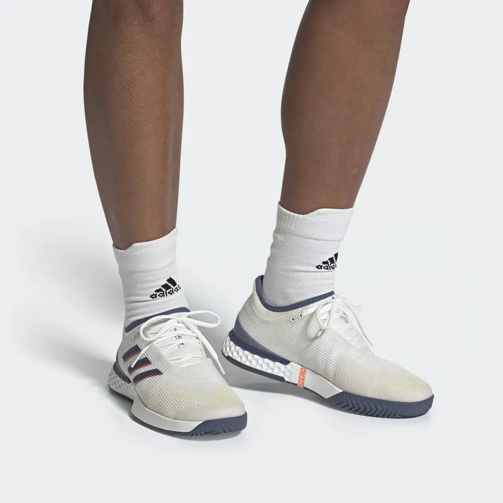 Giày Tennis Adidas Adizero Ubersonic 3 'White Tech Ink' EF1152 — ảnh 2