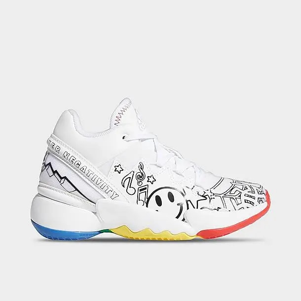 Giày Adidas D.O.N. Issue #2 Little 'Determination Over Negativity' G57972 — ảnh 4