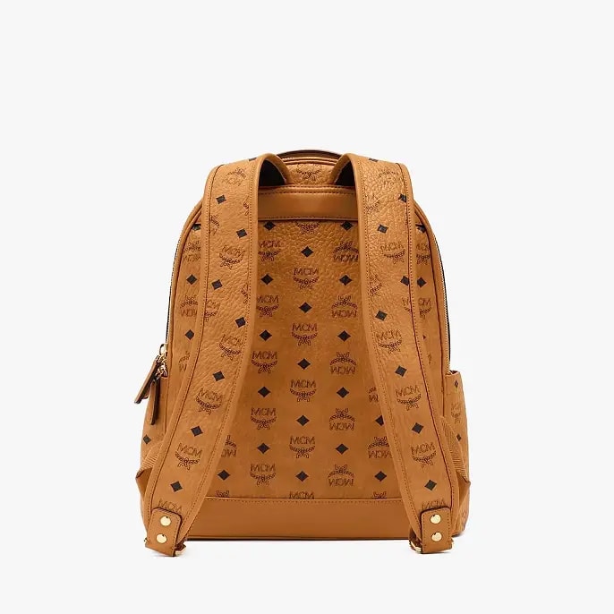 Túi MCM Stark Backpack Visetos Cognac MMKASVE10CO001 — ảnh 5