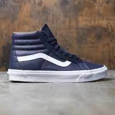 Giày Vans Sk8-Hi Reissue 'Warp Parisian Night Navy' VN0A4U3D21Q — ảnh 3