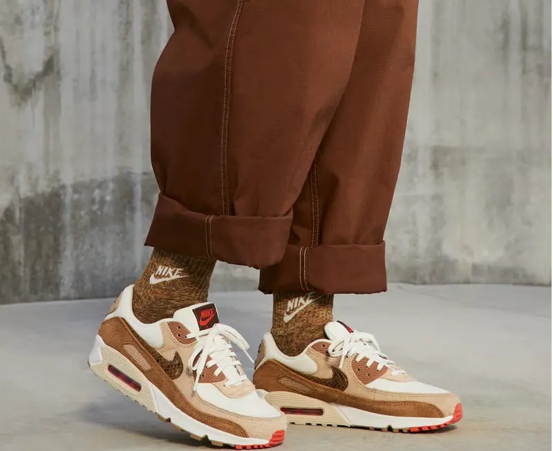 Giày Nike Air Max 90 Amd 'Snakeskin' DX9502-100 — ảnh 3