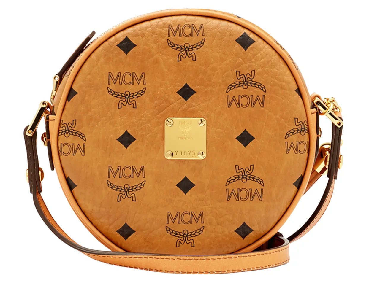 Túi MCM Heritage Tambourine in Visetos MWR6AVI36CO001 — kich-thuoc: lien-he-order