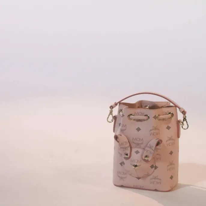 Túi MCM Zoo Rabbit Bucket Bag in Visetos MWDBSXL02QH001 — ảnh 2