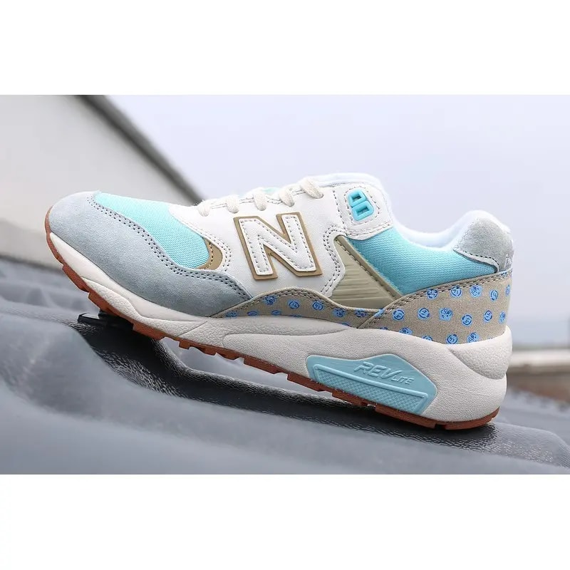 Giày New Balance Wmns 580 'Baby Blue Floral' WRT580KB — ảnh 5