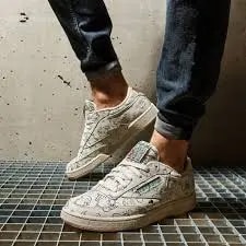 Giày Reebok Tom &amp; Jerry x Club C 'Sketch' FX4011 — ảnh 2