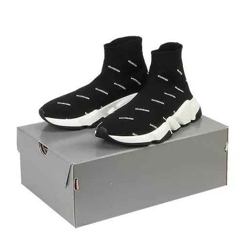 Giày Balenciaga Wmns Speed Trainer 'Black White'  525721-W0650-1006 — ảnh 4