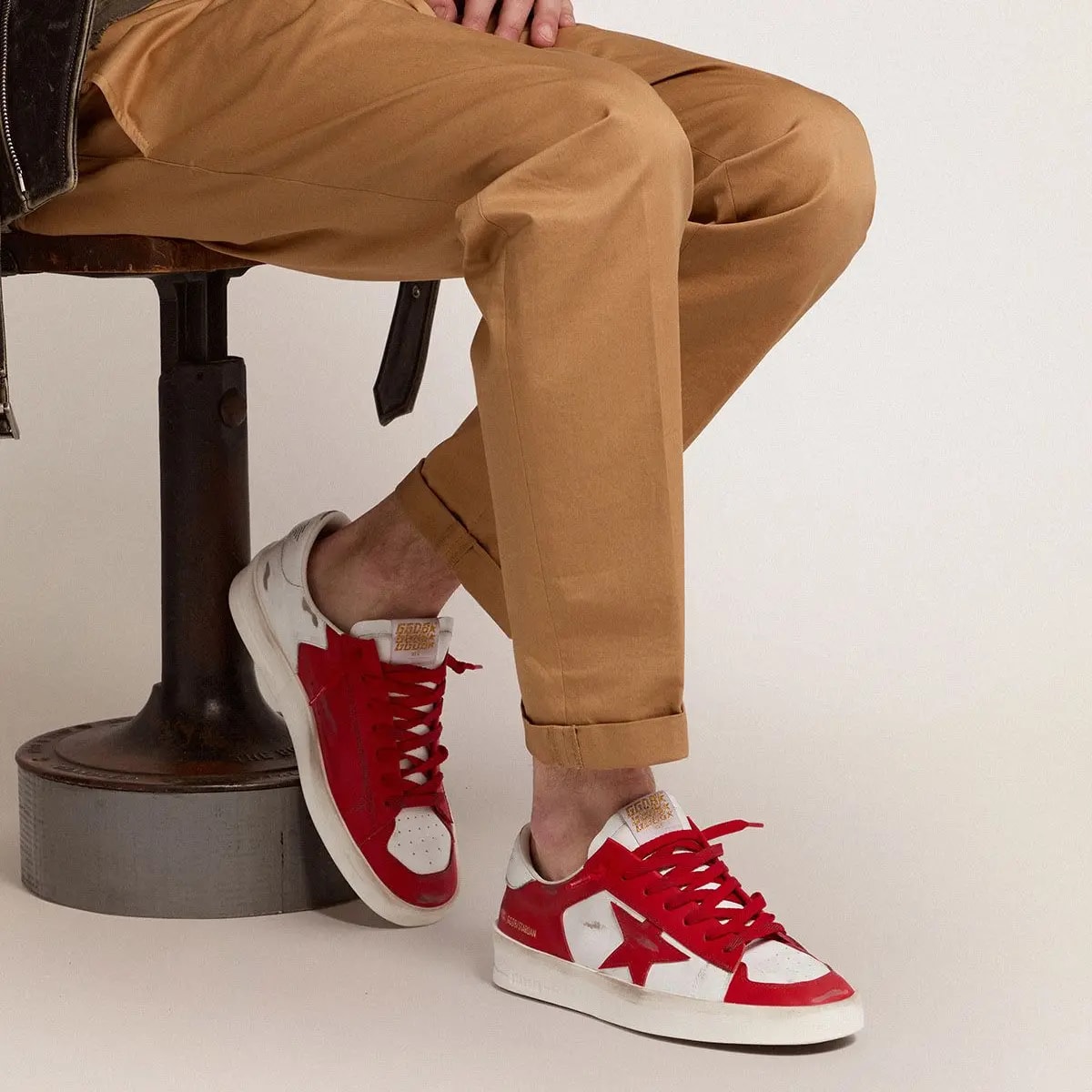 Giày Golden Goose Stardan 'Red' GMF00128-F002186-10350 — ảnh 2