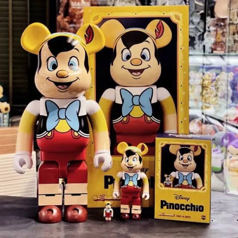 Mô Hình Bearbrick Disney Pinocchio — ảnh 2