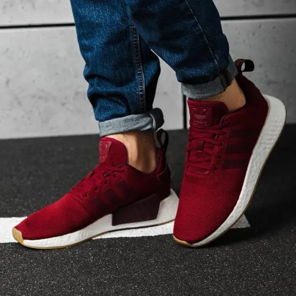 Giày Adidas NMD_R2 'Collegiate Burgundy' CQ2404 — ảnh 2