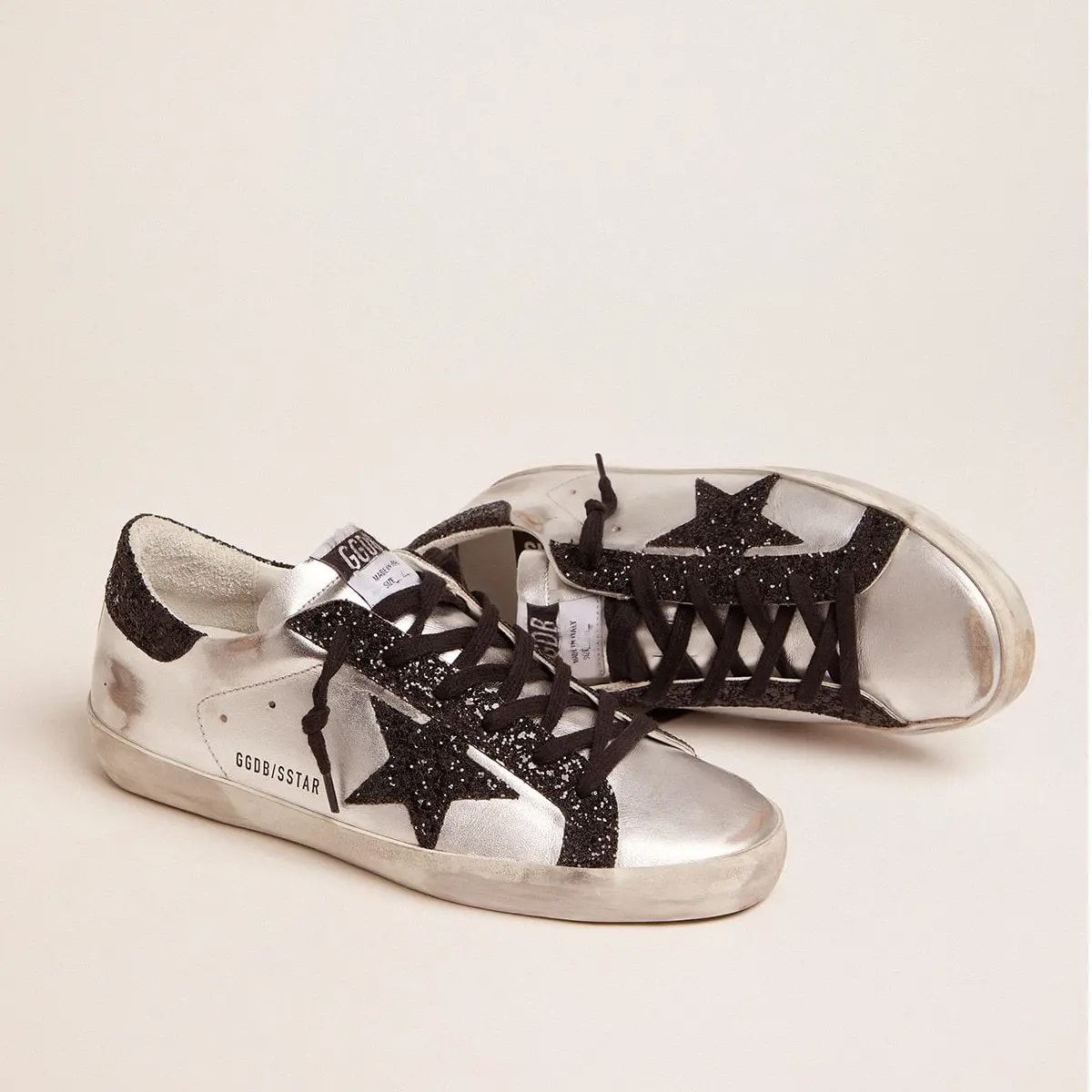 Giày Golden Goose Superstar 'Silver Glitter' GWF00101-F001003-60246 — ảnh 2