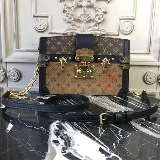 Túi Louis Vuitton Trunk Clutch Monogram Canvas Handbags M43596 — ảnh 3