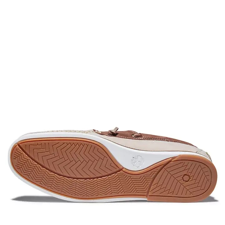 Giày Timberland Atlantis Break Boat Shoe for Men in Beige A2QGX269 — ảnh 4