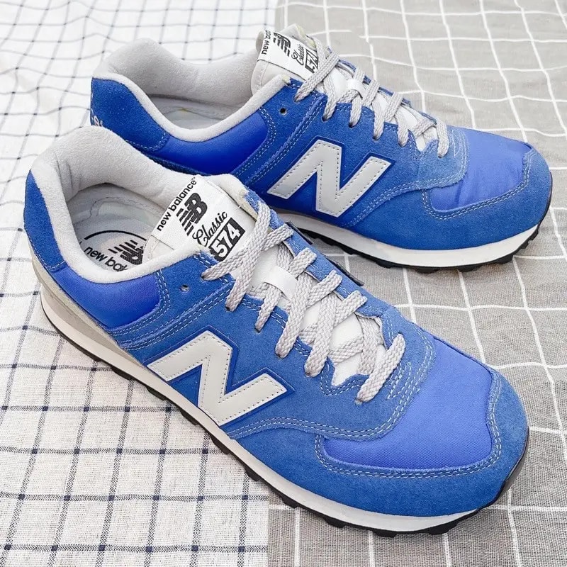 Giày New Balance 574 Lifestyle Blue ML574VNR — ảnh 2
