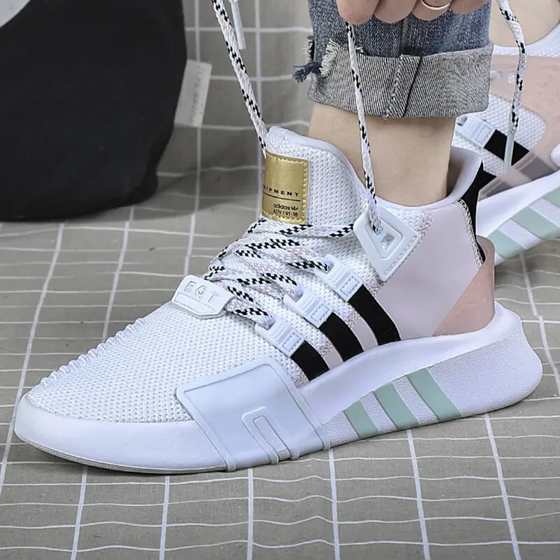 Giày Adidas EQT Bask ADV Brooklyn 'White Pink Black Gold' EE5043 — ảnh 4