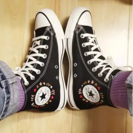 Giày Converse Wmns Chuck Taylor All Star High 'It's Okay To Wander' 571081C — ảnh 2