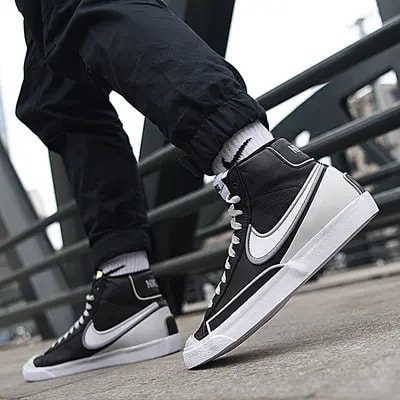 Giày Nike Blazer Mid '77 Infinite 'Black White' DA7233-001 — — ảnh 4