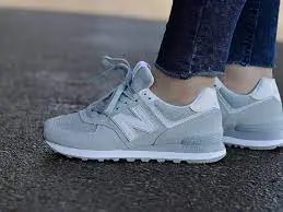 Giày New Balance Wmns 574 'Grey White' WL574OAA — ảnh 3