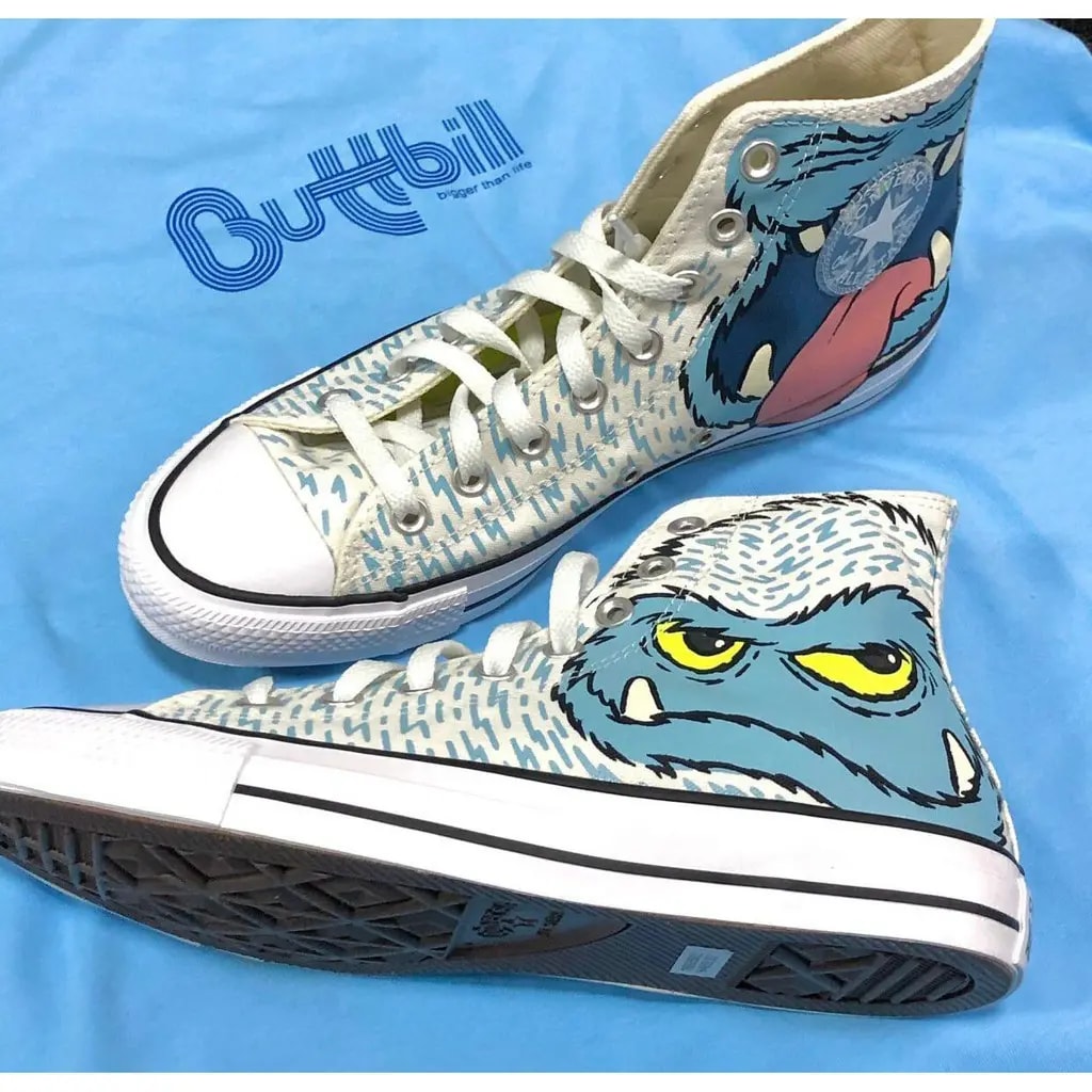 Giày Converse Chuck Taylor All Star High 'Yeti Snowman' 169350C — ảnh 2