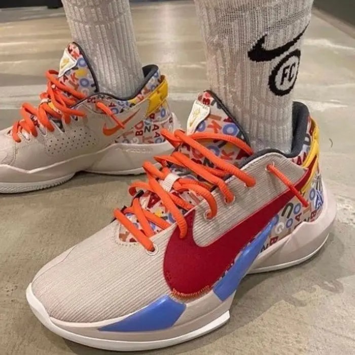 Giày Nike Zoom Freak 2 GS 'Letter Bro' DH3152-001 — ảnh 3