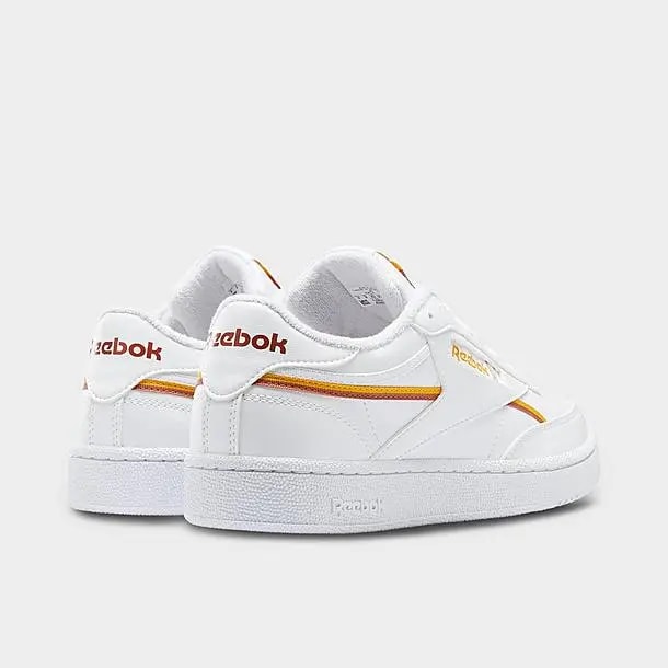 Giày Reebok Club C 85 Vegan 'White Collegiate Gold' GX7564 — ảnh 5