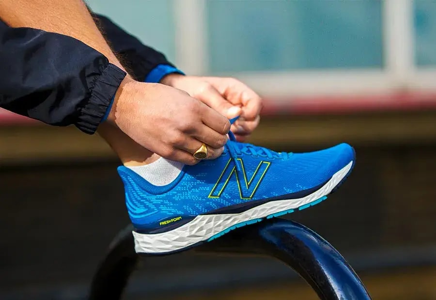 Giày New Balance Fresh Foam 880v11 'Wave Blue' M880F11 — ảnh 2