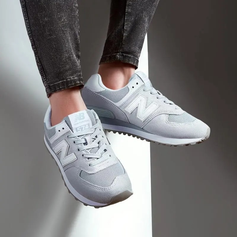 Giày New Balance Wmns 574 'Grey White' WL574OAA — ảnh 2