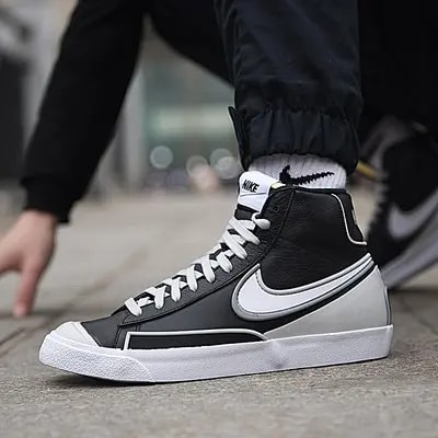 Giày Nike Blazer Mid '77 Infinite 'Black White' DA7233-001 — — ảnh 3