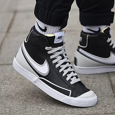 Giày Nike Blazer Mid '77 Infinite 'Black White' DA7233-001 — — ảnh 2