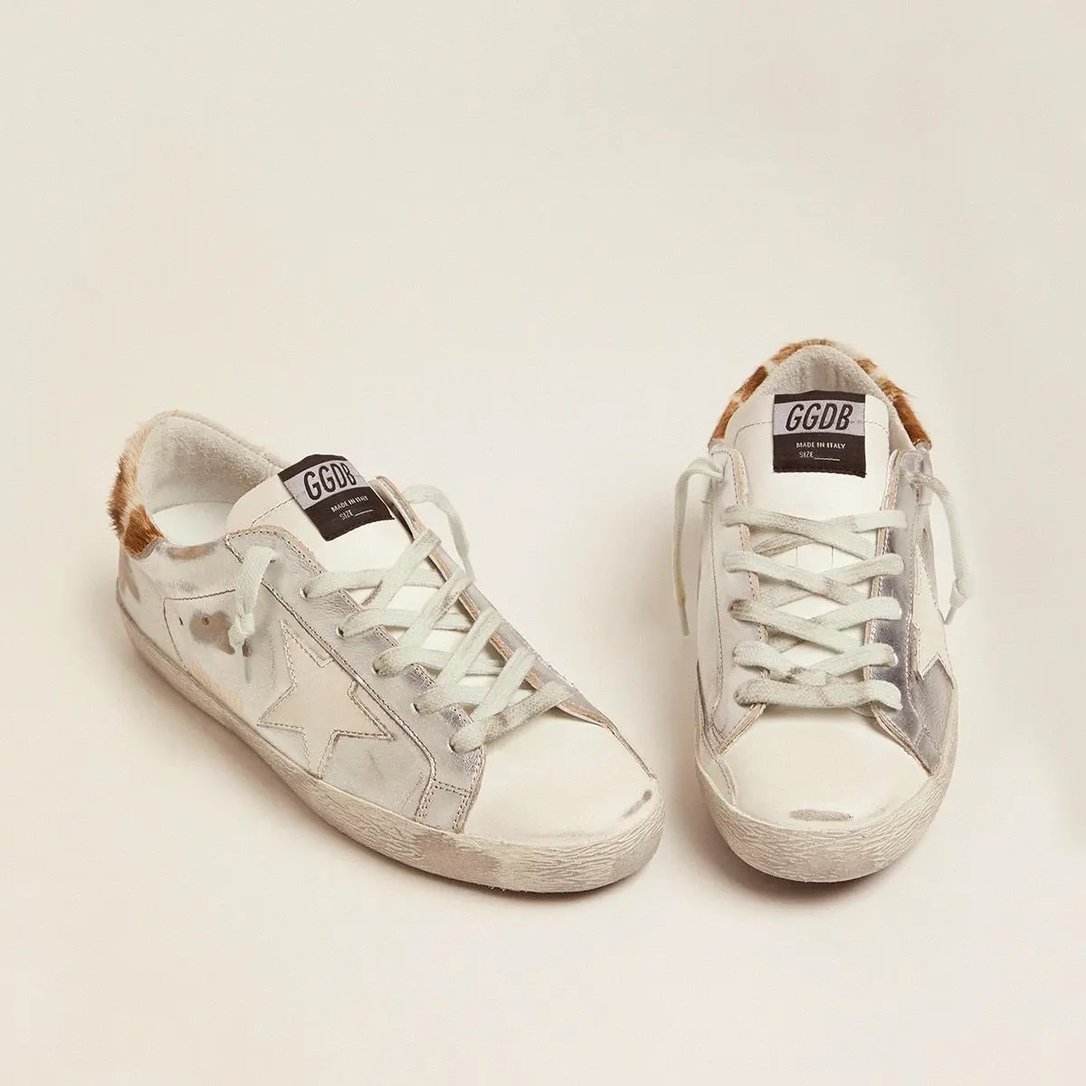 Giày Golden Goose Super Star Animal Print Heel GWF00101 F001414 70167 — ảnh 2