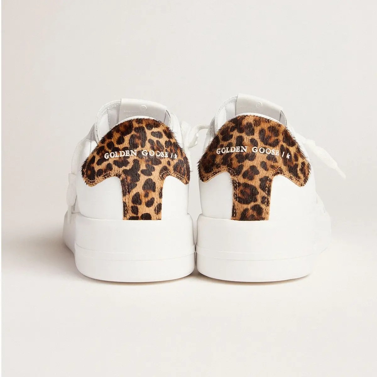 Giày Golden Goose Purestar White Leopard GMF00124-F000310-10269 — ảnh 3
