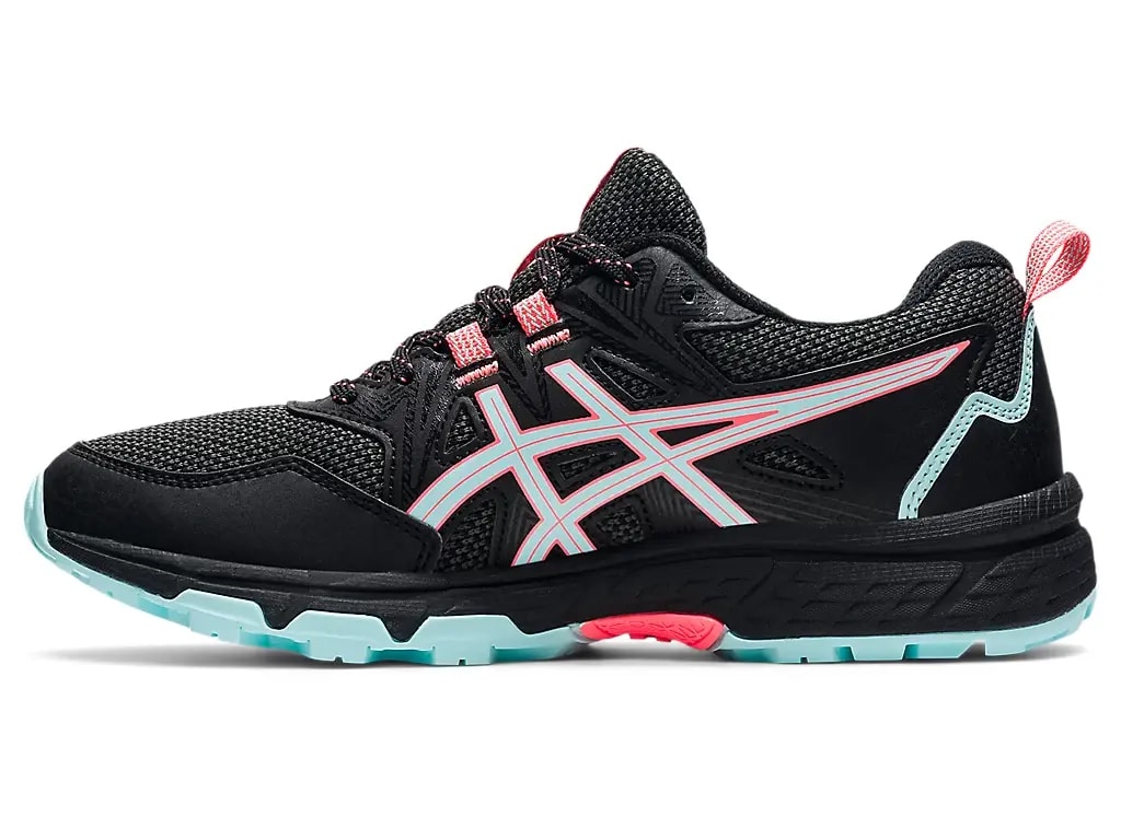 Giày Asics Wmns Gel Venture 8 Wide 'Black Clear Blue' 1012A706-008 — ảnh 3