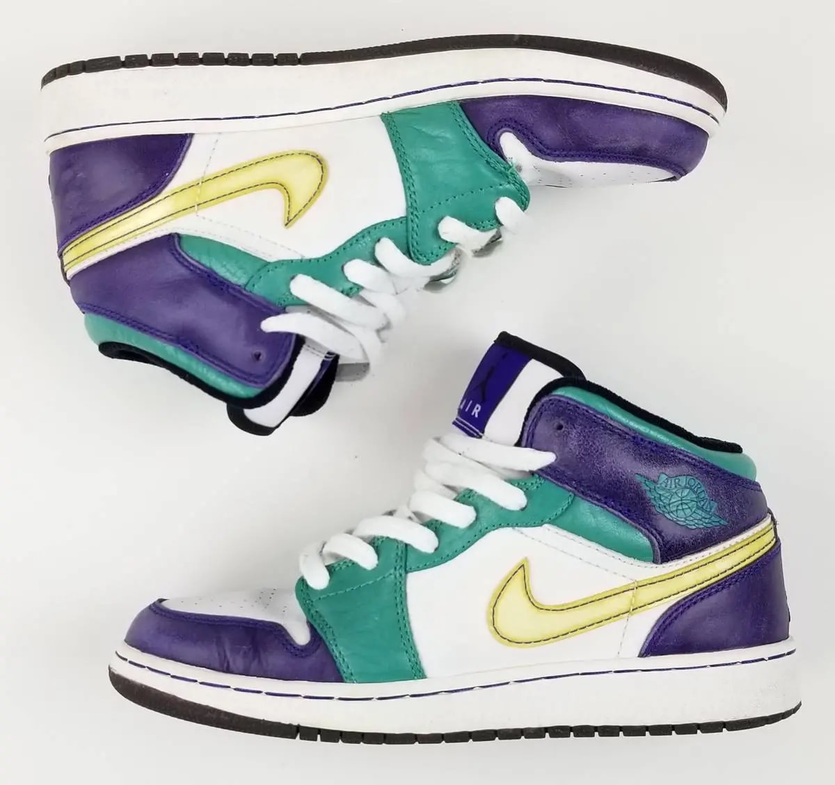 Giày Nike Air Jordan 1 GS 'Emerald Green' 322678-301 — ảnh 2