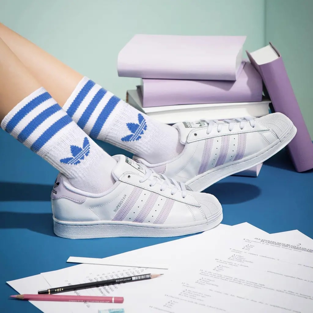 Giày Adidas Wmns Superstar 'Purple Tint' FV3374 — ảnh 2