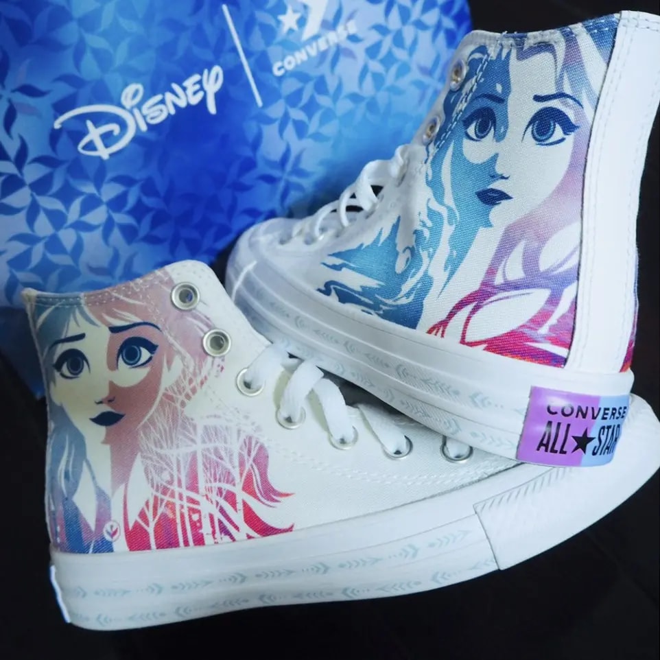 Giày Converse Frozen 2 x Chuck Taylor All Star High 'Anna And Elsa' 167357C — ảnh 4