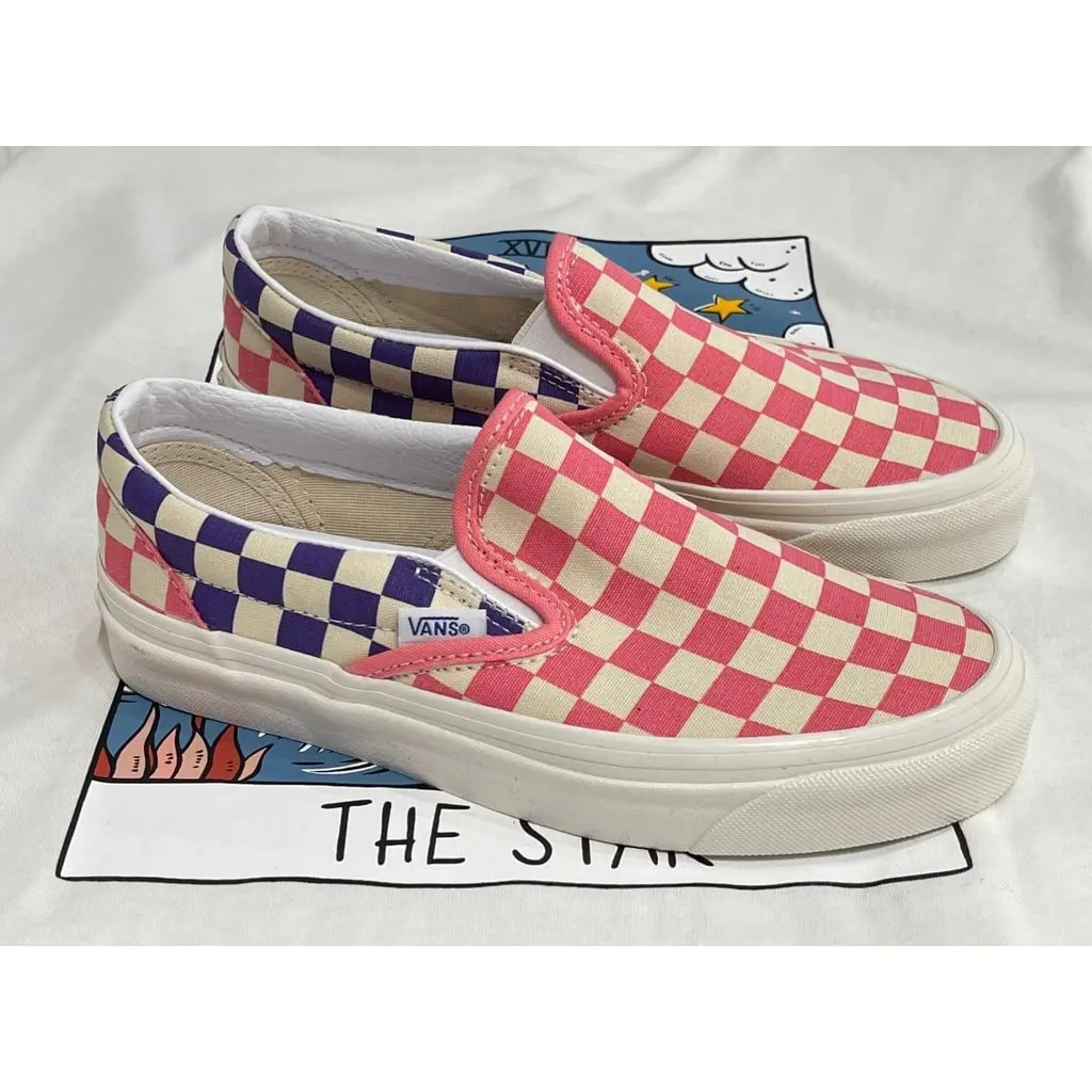 Giày Vans UA Classic Slip-On Purple Pink VN0A3JEX46A — ảnh 5