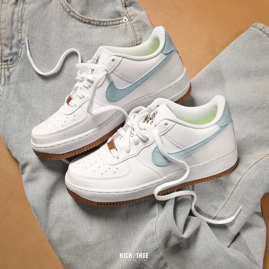 Giày Nike Air Force 1 LV8 GS 'Indigo' DA3093-100 — ảnh 2