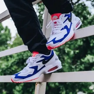 Giày Nike Air Max 2 Light 'White Ultramarine' AO1741-104 — ảnh 2
