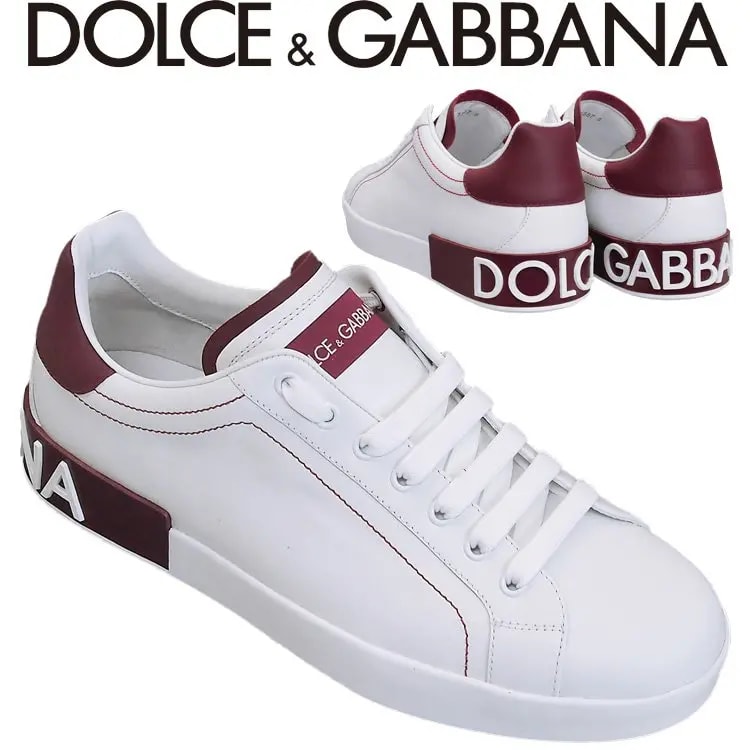 Giày Dolce &amp; Gabbana Calfskin Nappa Portofino White CS1760-AH526-89926 — ảnh 2