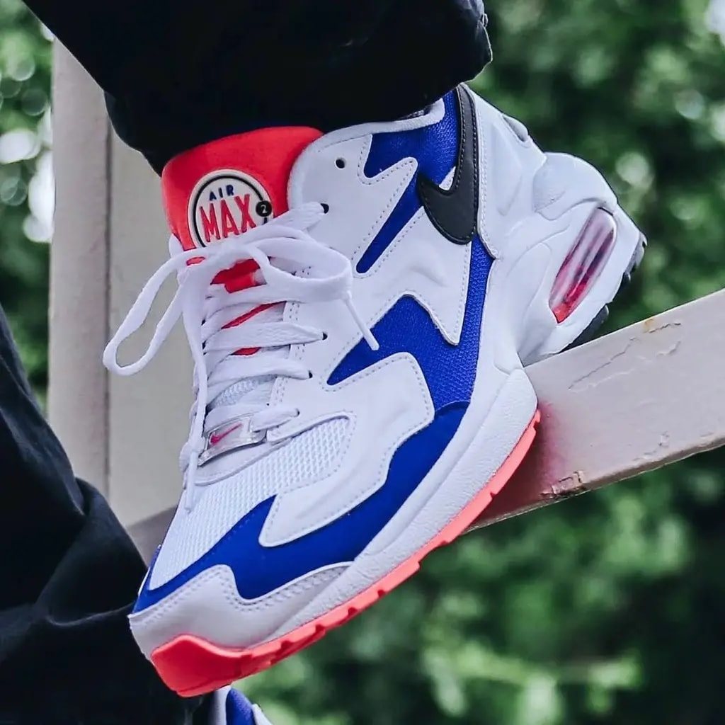 Giày Nike Air Max 2 Light 'White Ultramarine' AO1741-104 — ảnh 4