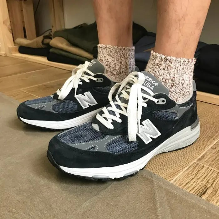 Giày New Balance 993 'Navy White' MR993NV — ảnh 3