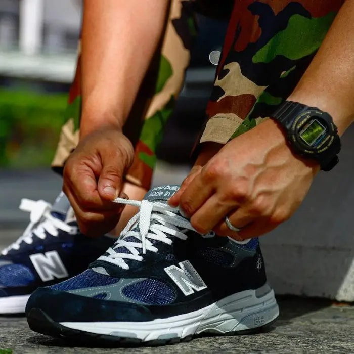Giày New Balance 993 'Navy White' MR993NV — ảnh 2