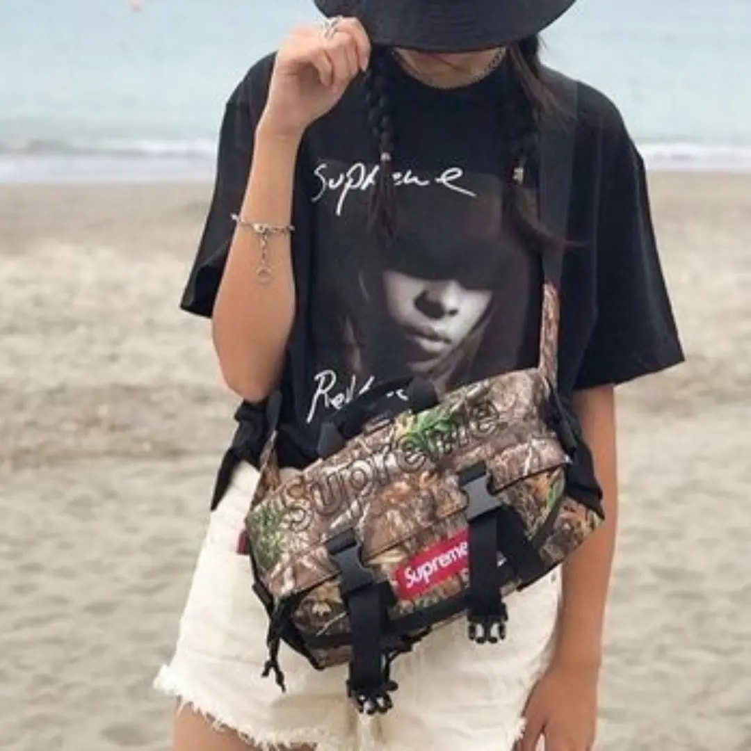 Túi chéo Supreme Waist Bag FW19 Real Tree Camo SUP-WABTCMO — ảnh 4