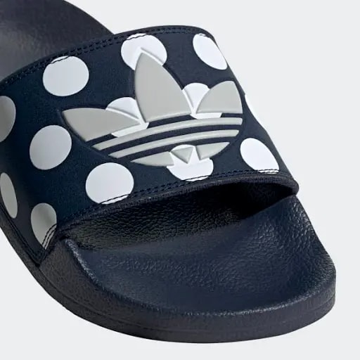 Dép Adidas Wmns Adilette Lite Slides 'Trefoil Logo Polka Dot Navy' FU9148 — ảnh 4