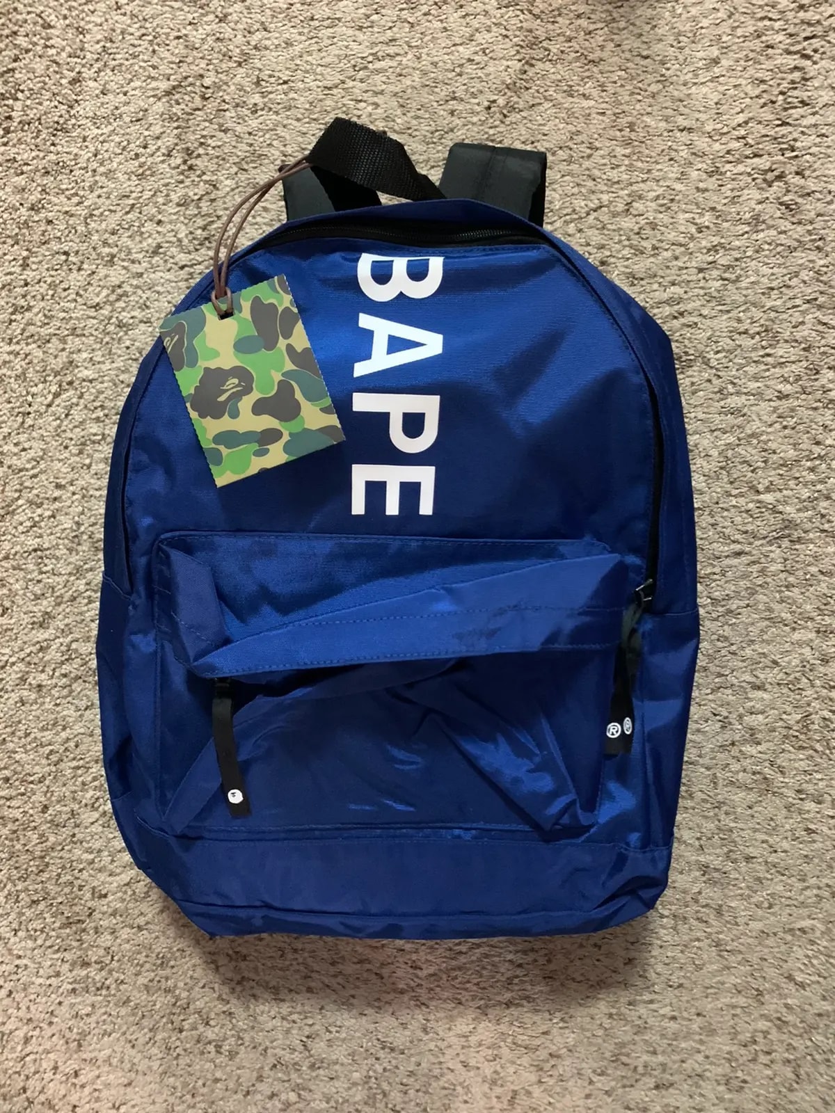 Balo Bape Happy New Year Backpack (SS20) Blue B-HANYBBL — ảnh 2