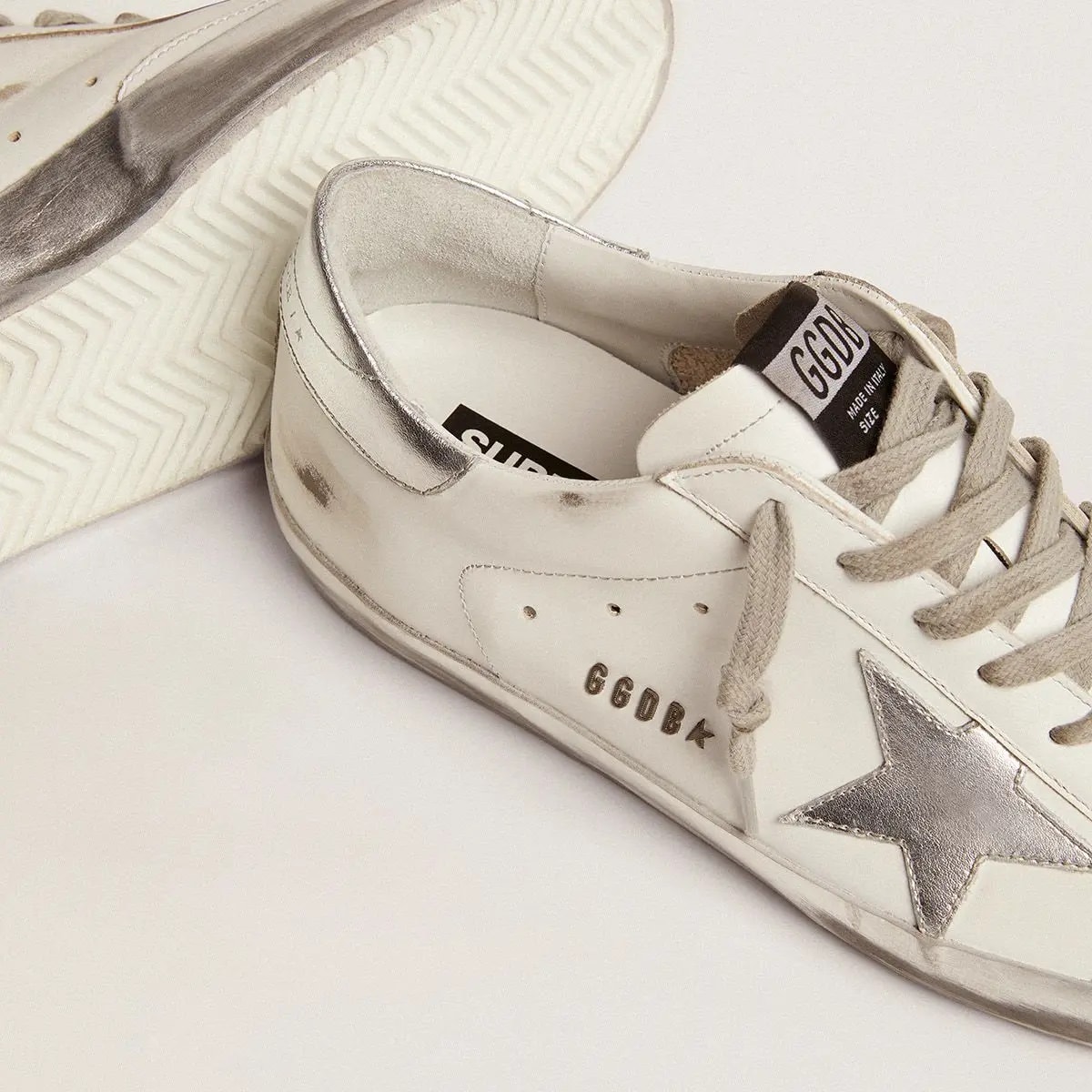 Giày Golden Goose Super Star White GMF00101-F000314-80185 — ảnh 5
